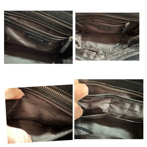 Michael Kors Snake Print Satchel Handbag - Picture 6 of 10